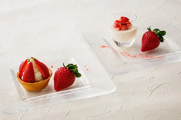 【ホテルメトロポリタンさいたま新都心】埼玉県オリジナルいちご品種「あまりん」使用デザート 2ヵ月限定で登場 画像 1