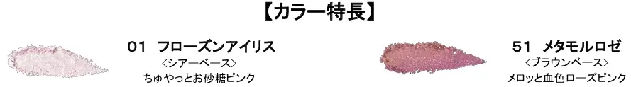 強気な高輝度パール配合で、ひと塗りで主役級のきらめき。潤った瞳を演出する濡れツヤアイカラーにビターロマンティックな限定色が登場！ 画像 2