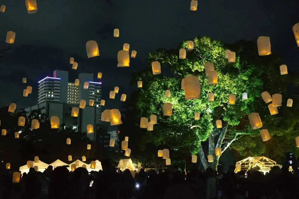 駿府城ランタン夜市