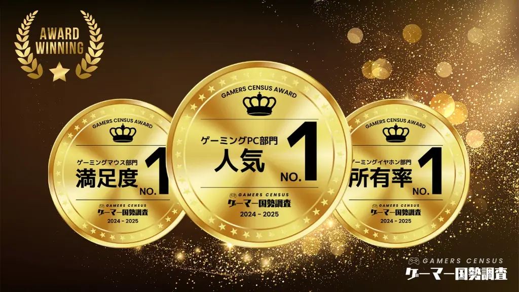 【総額150万円】ゲーマー国勢調査2025開催！ゲーム好きは参加してゲーミングPCやPS5などの豪華プレゼントをもらおう 画像 13