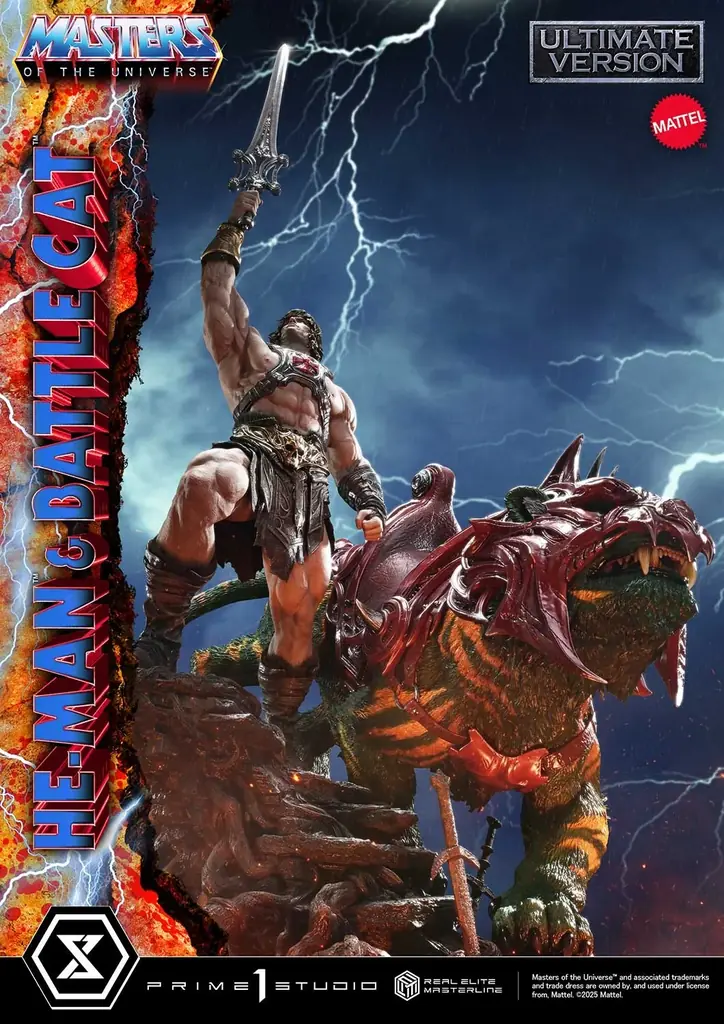 宇宙で最も強力な男！『Masters of the Universe』から、「ヒーマン & バトルキャット」が1/4スケールスタチューに 画像 12
