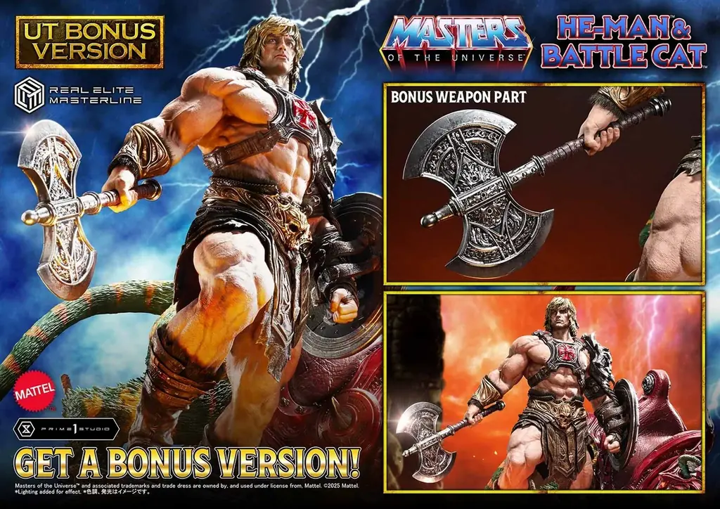宇宙で最も強力な男！『Masters of the Universe』から、「ヒーマン & バトルキャット」が1/4スケールスタチューに 画像 14