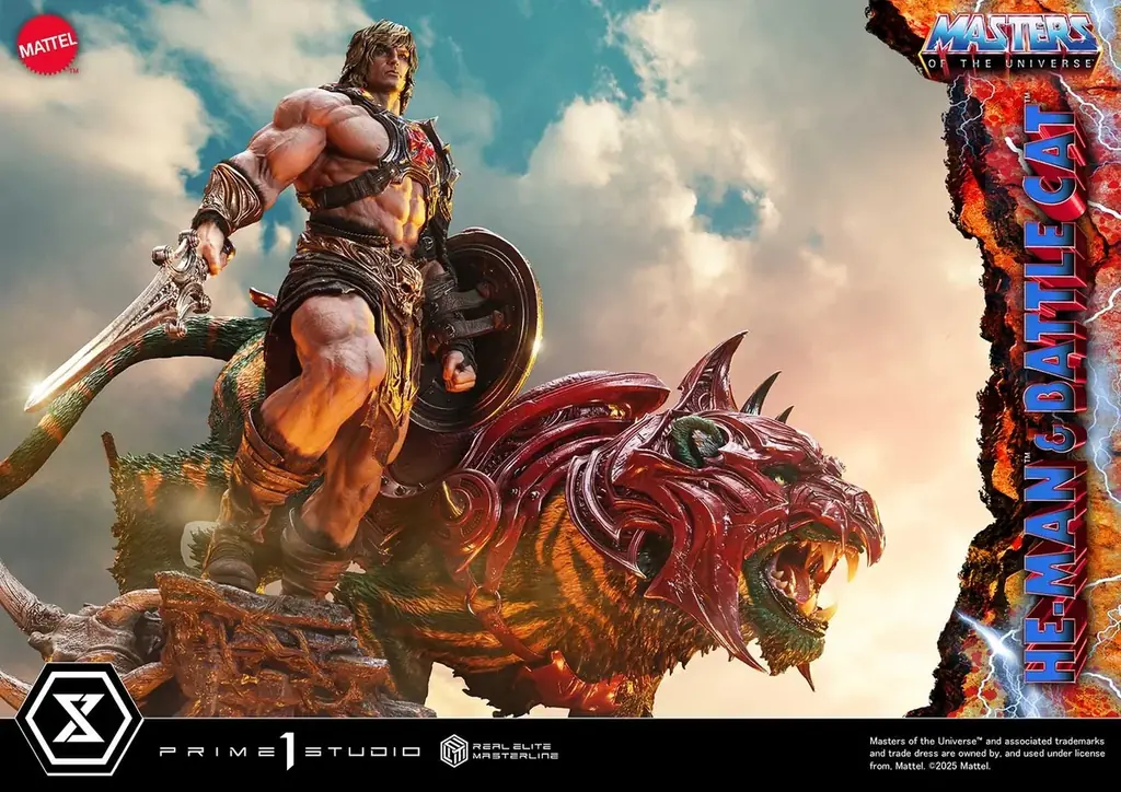 宇宙で最も強力な男！『Masters of the Universe』から、「ヒーマン & バトルキャット」が1/4スケールスタチューに 画像 15