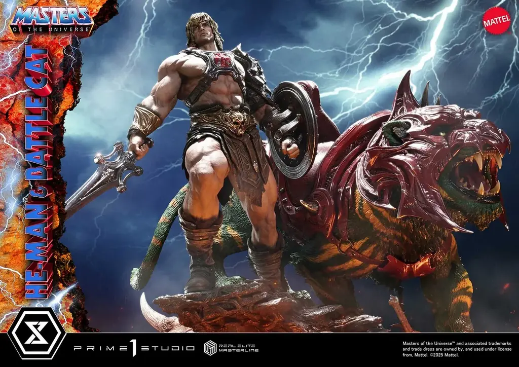 宇宙で最も強力な男！『Masters of the Universe』から、「ヒーマン & バトルキャット」が1/4スケールスタチューに 画像 2