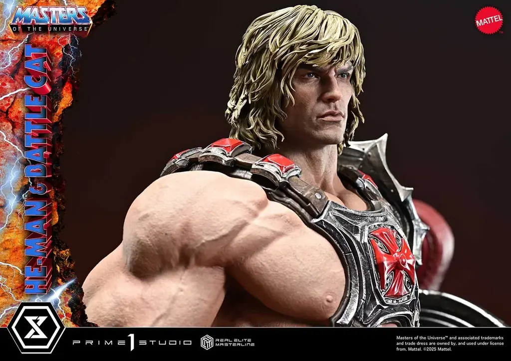 宇宙で最も強力な男！『Masters of the Universe』から、「ヒーマン & バトルキャット」が1/4スケールスタチューに 画像 5
