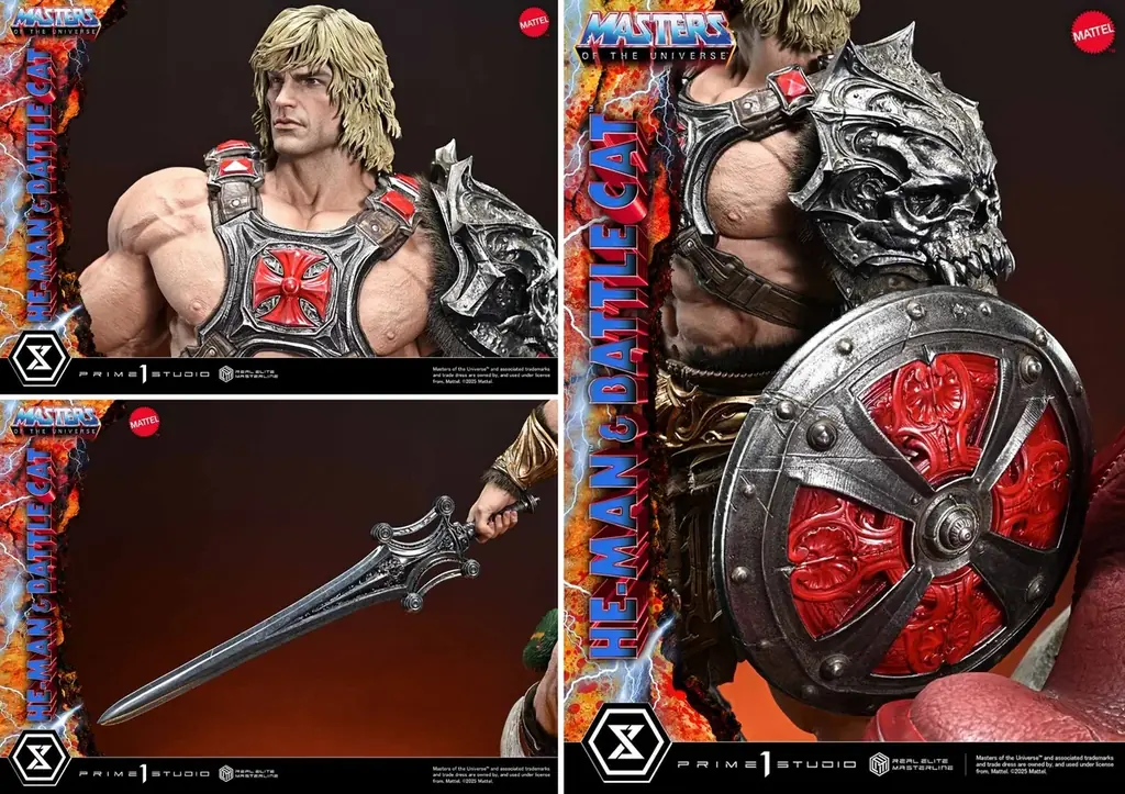 宇宙で最も強力な男！『Masters of the Universe』から、「ヒーマン & バトルキャット」が1/4スケールスタチューに 画像 7
