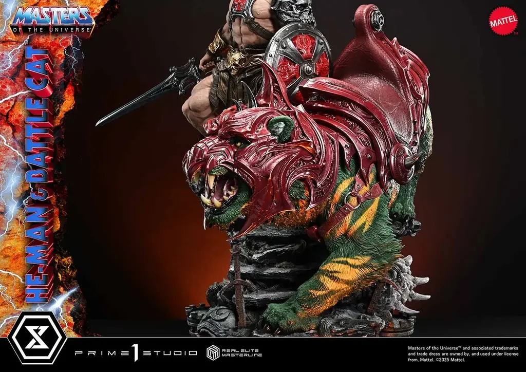 宇宙で最も強力な男！『Masters of the Universe』から、「ヒーマン & バトルキャット」が1/4スケールスタチューに 画像 8