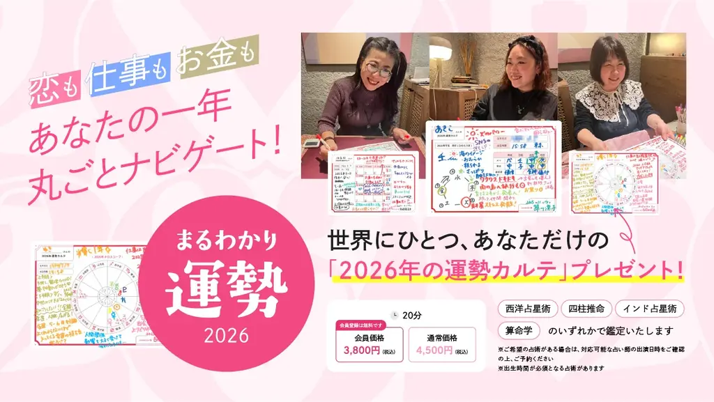 まるわかり運勢2026開始