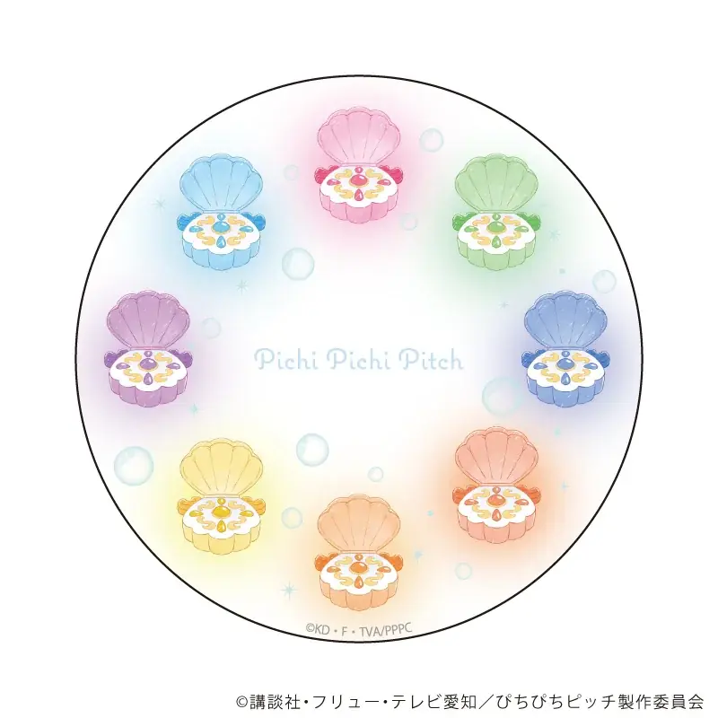 TVアニメ『マーメイドメロディー ぴちぴちピッチ』コラボカフェが開催決定！　新作グッズにはバレンタインver.の描き下ろしイラストなどを使用♪ 画像 13