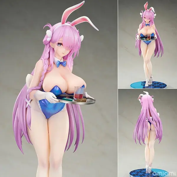 『アズールレーン』より、バニー姿の「ルイビル」がフィギュアで登場。あみあみにて予約受付中。 画像 2