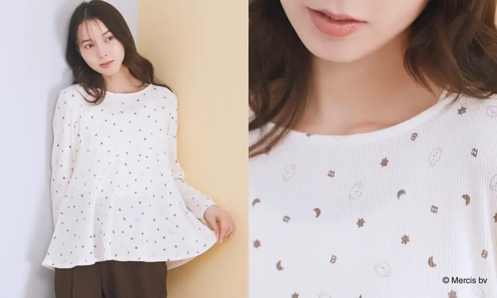 【earth music&ecology】大人気「ミッフィー」コラボの新作が登場！やさしく温かな世界観を表現したワンマイルウェアを1月9日(金)発売 画像 3