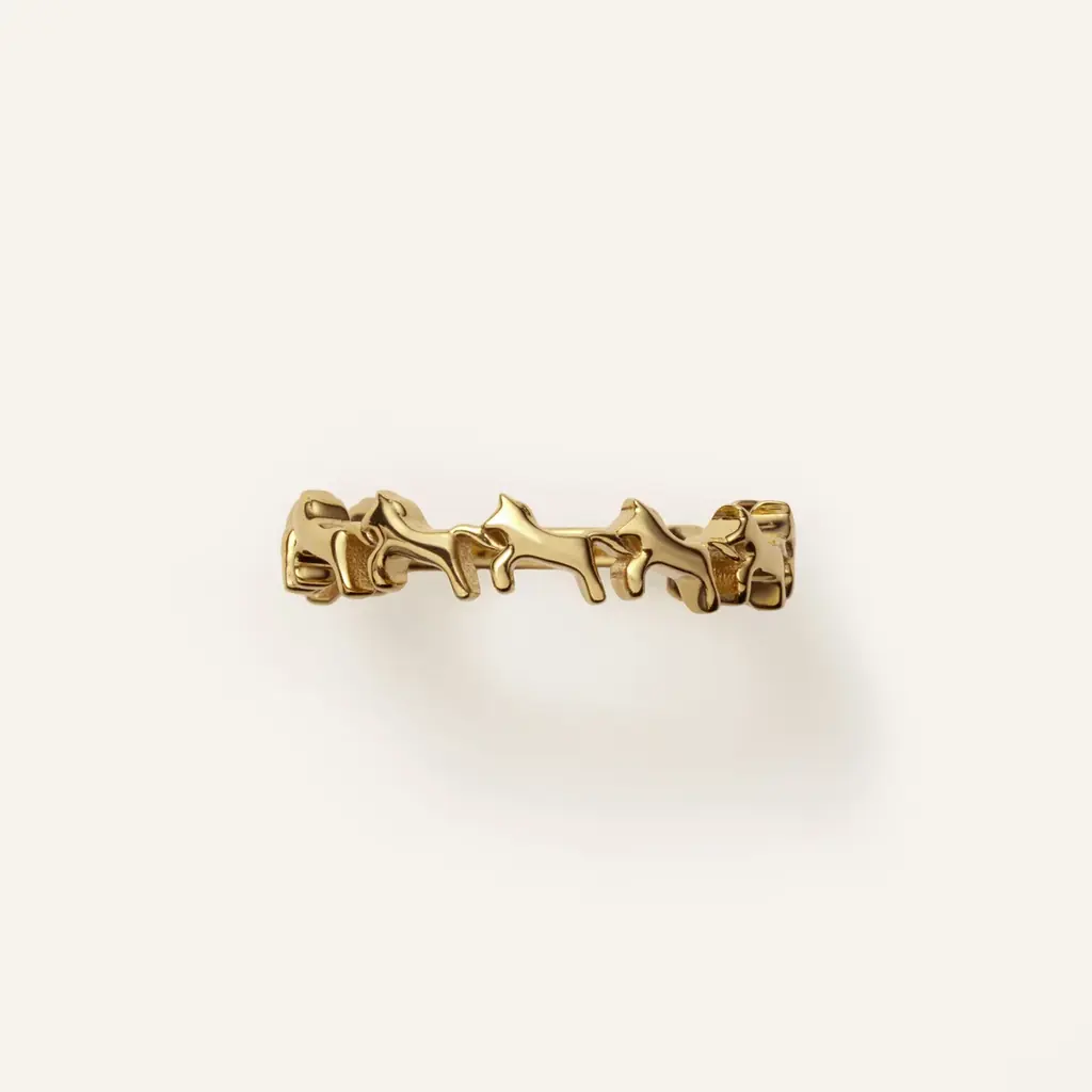 【ヴイエー ヴァンドーム青山】9頭の馬が連なる「馬九（うまく）いく」リングを発売 画像 3