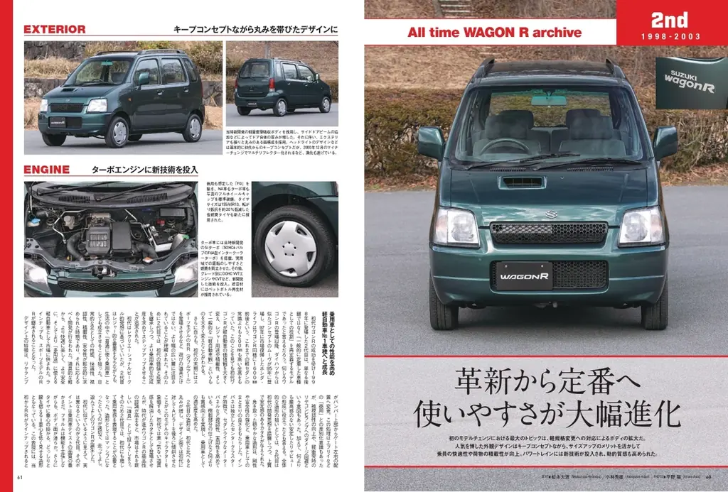 『歴代ワゴンRのすべて』発売！ 画像 8