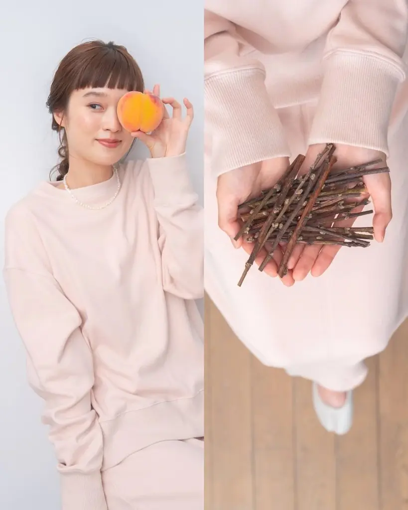 福岡発サステナブルブランド「rrrrrrrrr」、みかんの果皮と剪定した枝葉で染めた新作スウェットを、2026年1月8日（木）オンラインストアにて販売開始。 画像 4