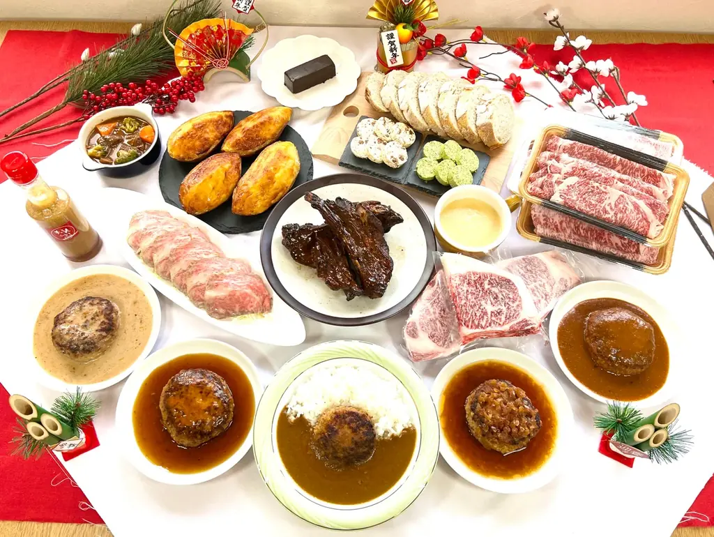 今年も大盤振る舞い！肉汁あふれるハンバーグ専門店『ぎゅう丸』が毎年恒例の福袋をECサイトで販売。名物のハンバーグや和牛ステーキ、食事券など全5種 画像 1