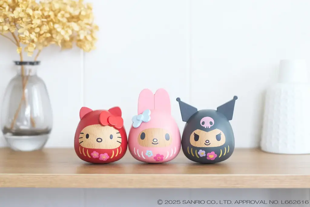 【お待たせしました！】完売していたサンリオキャラクターの木製だるまが再入荷！ 画像 1