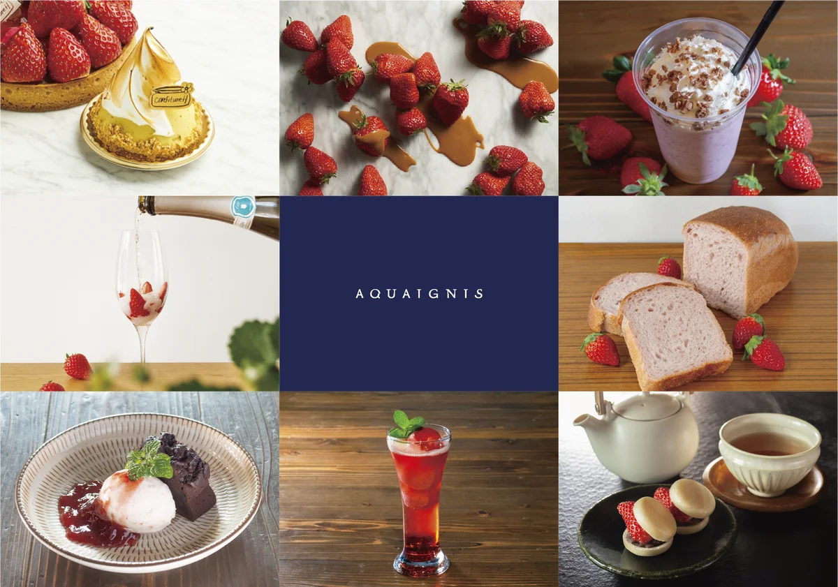 最大22品種のいちごを味わえるいちご狩りのシーズン到来！アクアイグニスまるごと完熟いちごフェア 画像 1