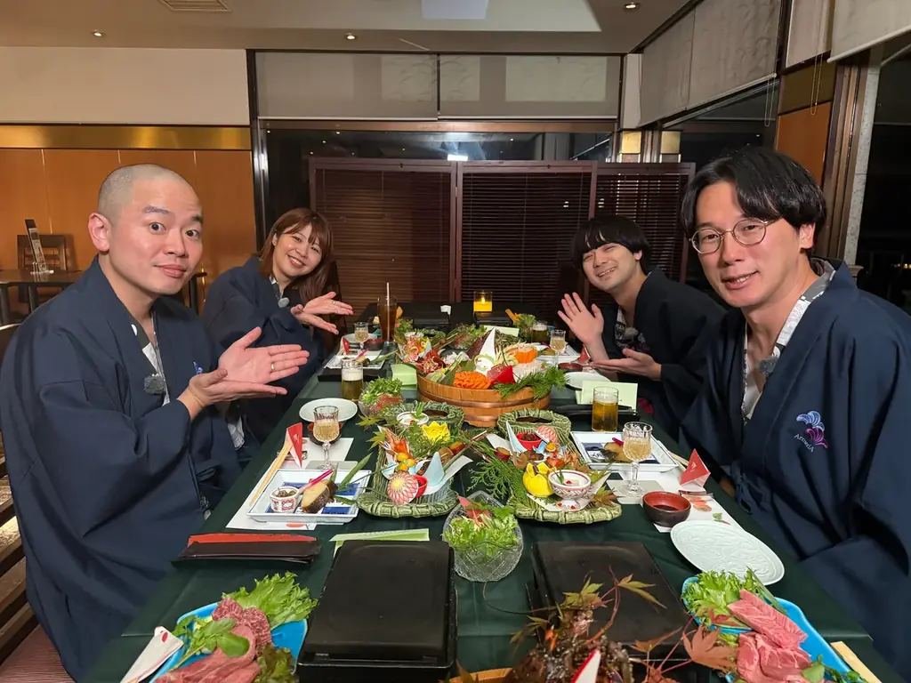 ダウ90000蓮見翔と仲間が行く１泊２日のぶらり執筆旅！岐阜・下呂温泉で4人のコント師たちが新作コントの“タネ”を探す！旅の思い出がどんなコントに化けるのか？新ネタ創作バラエティ！ 画像 5