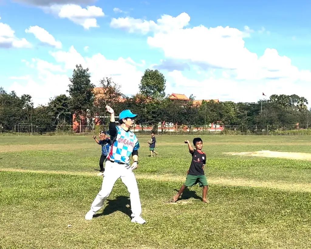 佐賀初プロ野球チーム、カンボジア初となる野球アカデミーを開校 画像 1