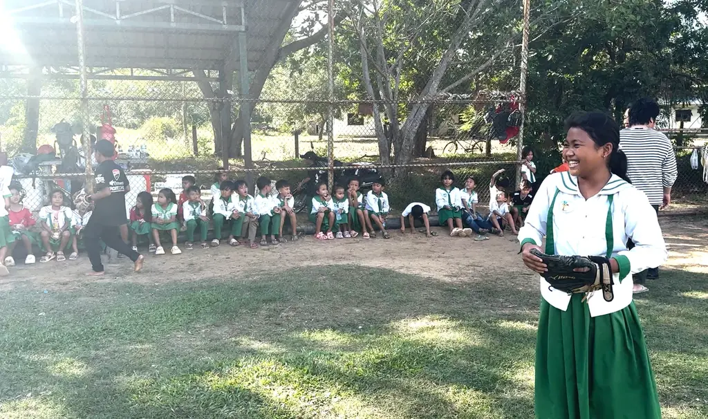 佐賀初プロ野球チーム、カンボジア初となる野球アカデミーを開校 画像 7
