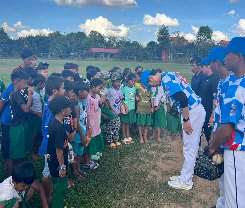 佐賀初プロ野球チーム、カンボジア初となる野球アカデミーを開校 画像 8