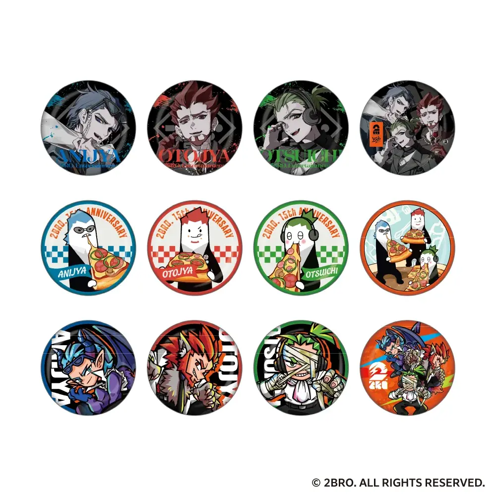 YouTubeチャンネル登録者数315万人を誇る人気ゲーム実況チーム 2BRO. 15周年記念 POP UP STORE グッズ、事後通販が開始！ 画像 8