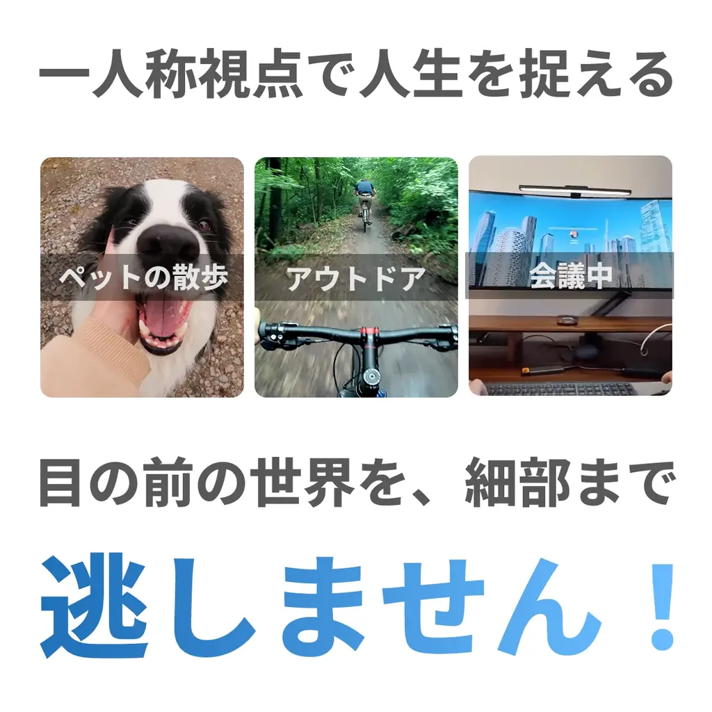 1月8日（木）10時にCAMPFIREにて登場：指先サイズの手軽さ！わずか24g、超軽量＆超小型第一視点ウェラブルカメラ「S112」今すぐ事前登録最大50％OFF！ 画像 18