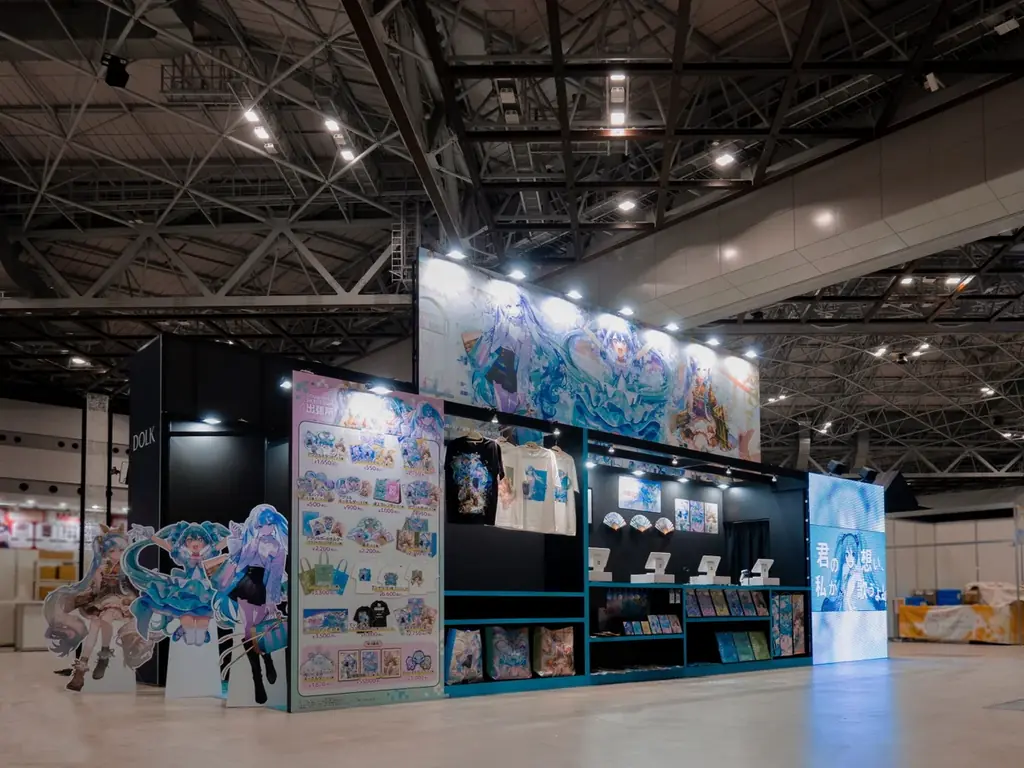 灯白社、雪ミク スカイタウン出張所×コミケ50周年記念企画「CELEBRATION！」本日スタート！ブース写真を初公開 画像 2