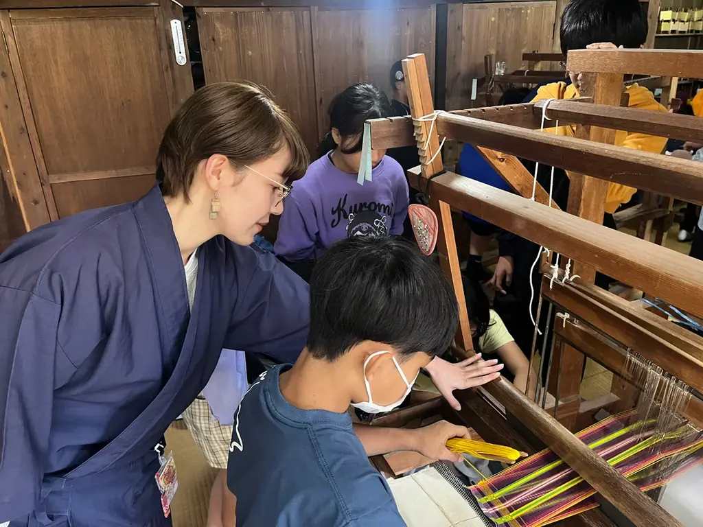 【実施報告】未来へつなぐ沖縄の技と心 ～機織とブクブクー茶で 学ぶ、つくる、感じる 文化学習～ 画像 4