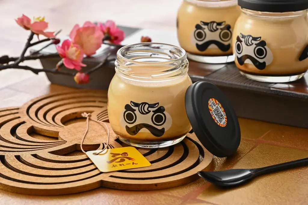 永平寺だるまぷりん、年末年始限定“午”デザインで登場