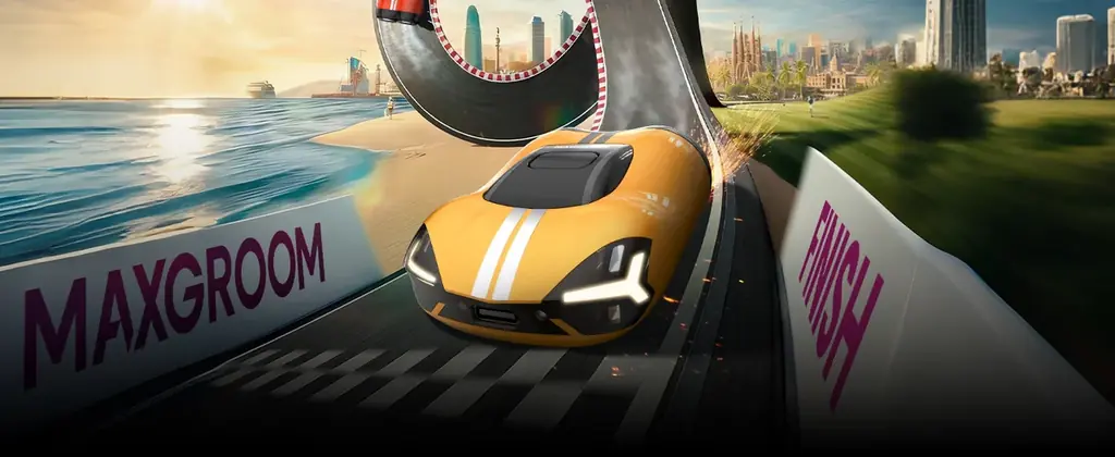 MAXGROOMスポーツカーを彷彿とさせる流線型デザインの小型電動シェーバーが新登場 画像 2