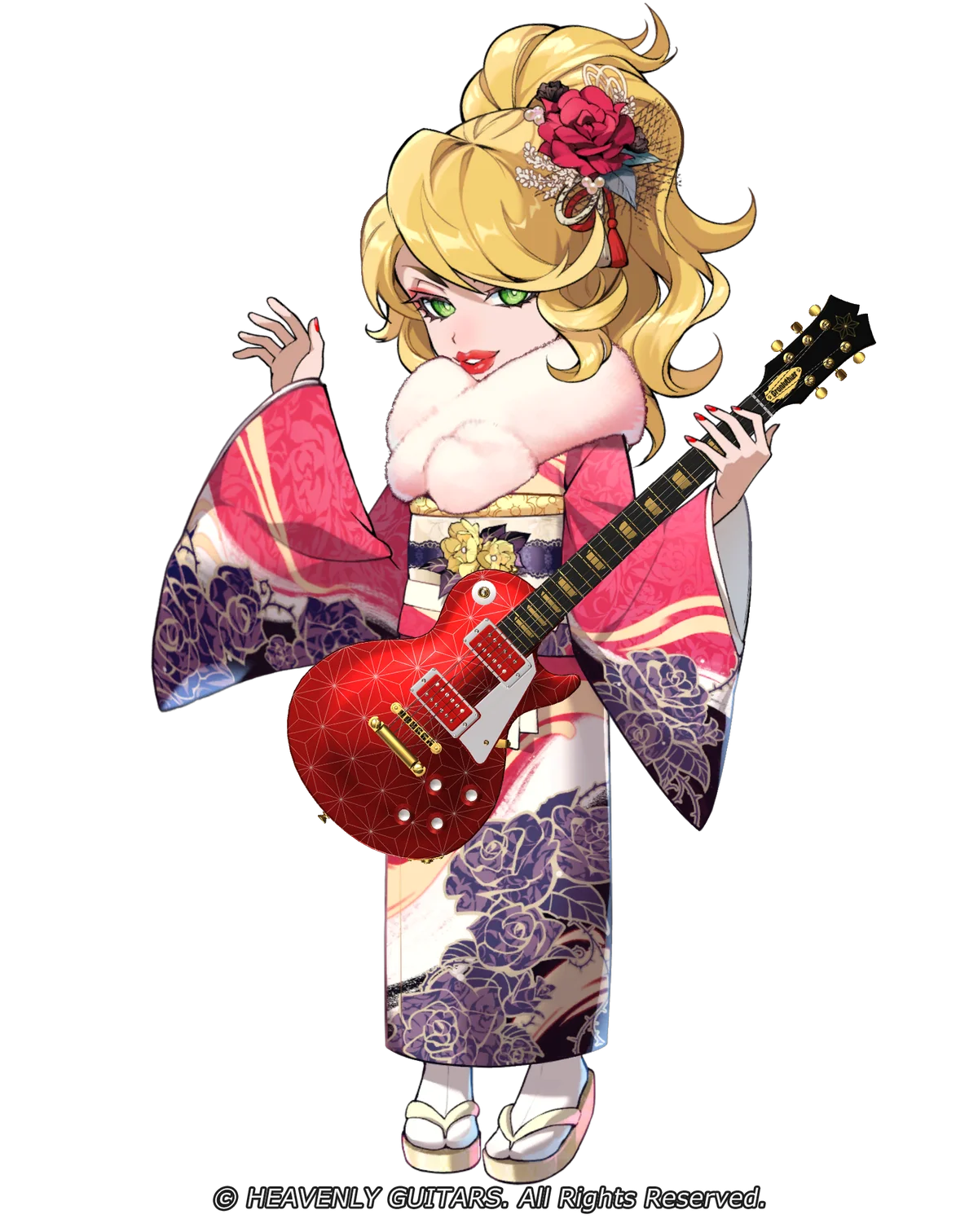 伝説のロックナンバーLUNA SEA「ROSIER」が、対戦型音ゲー『Heavenly Guitars』に登場！ 画像 5