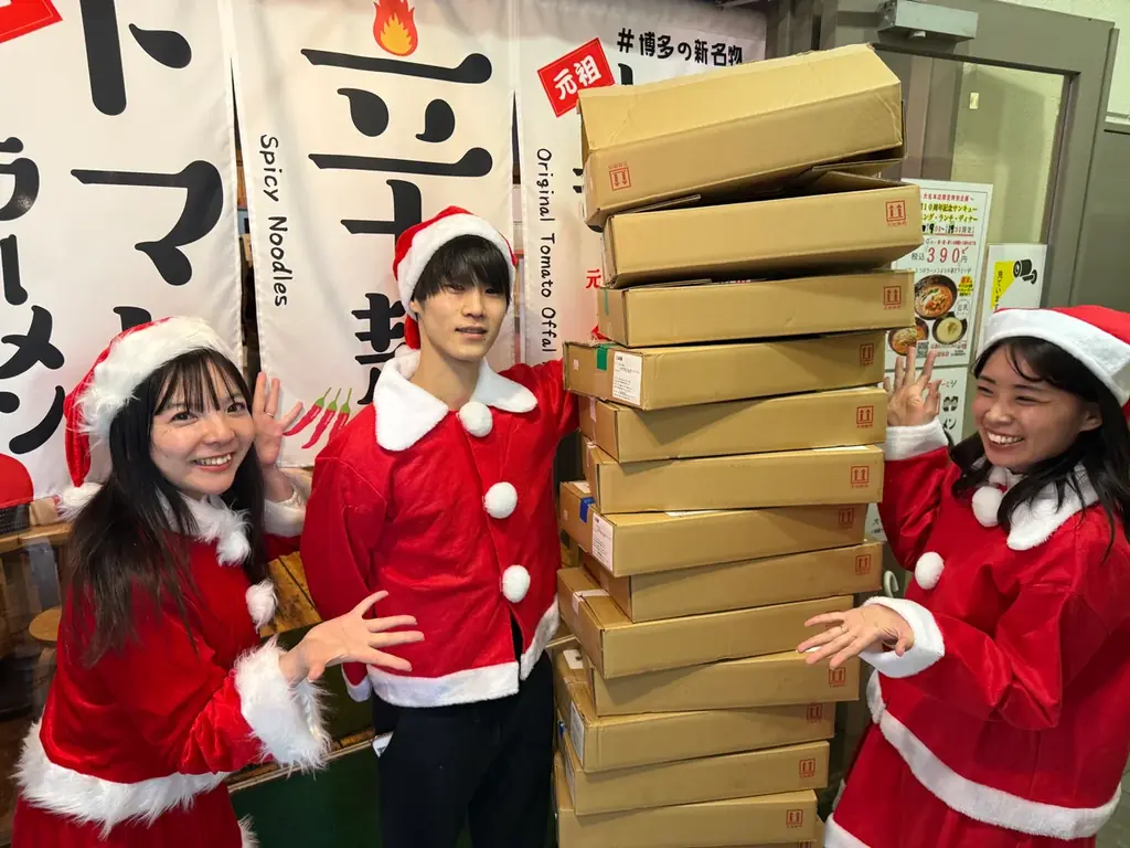 【大反響御礼!!!】2日間で18,591食を無料提供！元祖トマトラーメン「三味（333）」から感謝の“年越し＆新春”特大プレゼント！ 画像 4