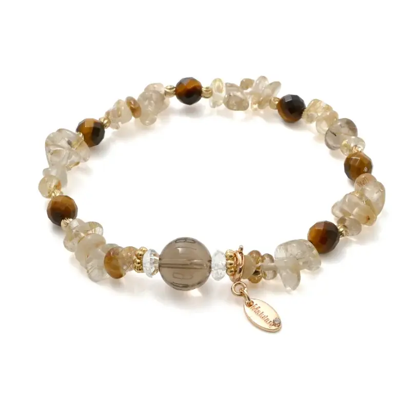 【金運＆厄除けに】ルチルクオーツが輝くパワーストーンブレスレット「ルチルエンペラー」、ハワイ発「マルラニハワイ」表参道店限定で新登場！ 画像 2