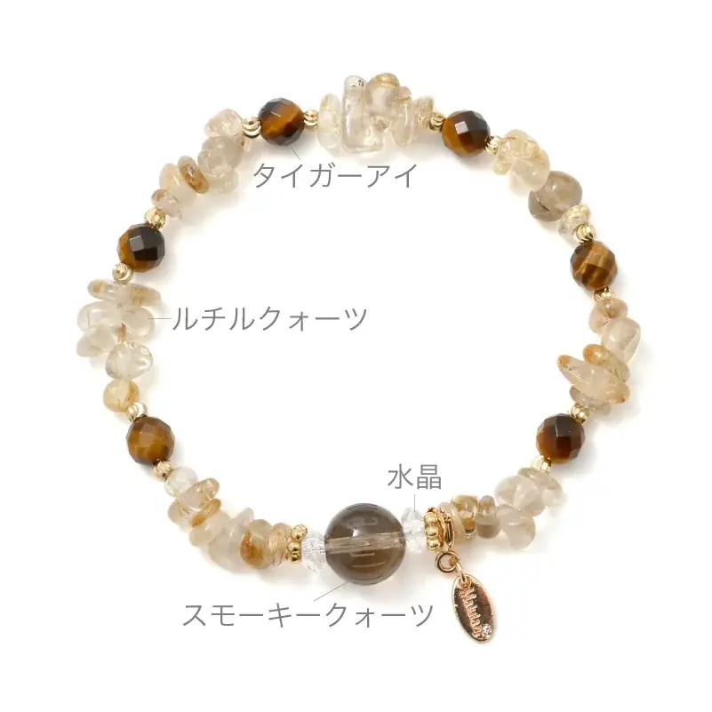 【金運＆厄除けに】ルチルクオーツが輝くパワーストーンブレスレット「ルチルエンペラー」、ハワイ発「マルラニハワイ」表参道店限定で新登場！ 画像 3