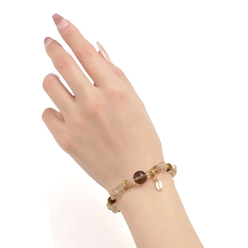 【金運＆厄除けに】ルチルクオーツが輝くパワーストーンブレスレット「ルチルエンペラー」、ハワイ発「マルラニハワイ」表参道店限定で新登場！ 画像 5