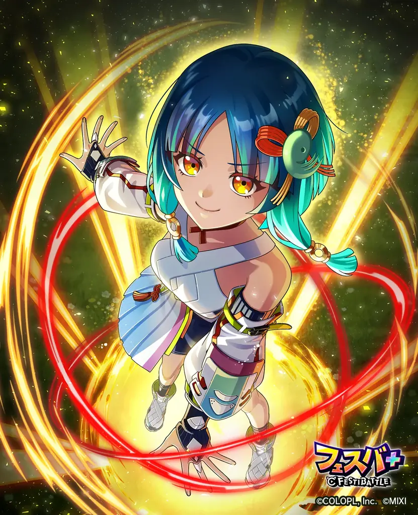 『フェスバ+』、新ヒーローとして『モンスト』のヤクモ（CV：花澤香菜）がガチャに登場！ 画像 5