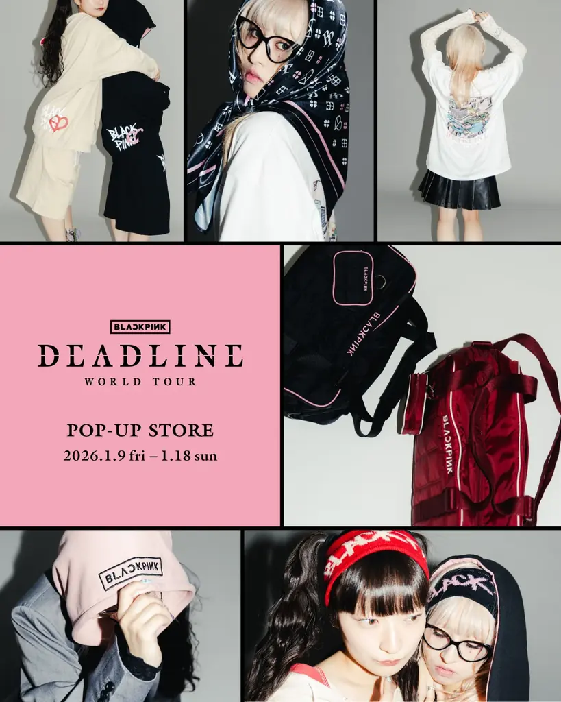 2026年1月9日（金）より『BLACKPINK WORLD TOUR ＜DEADLINE＞ IN JAPAN』 開催を記念し、『BLACKPINK POP-UP STORE』をビームス5店舗で展開 画像 2