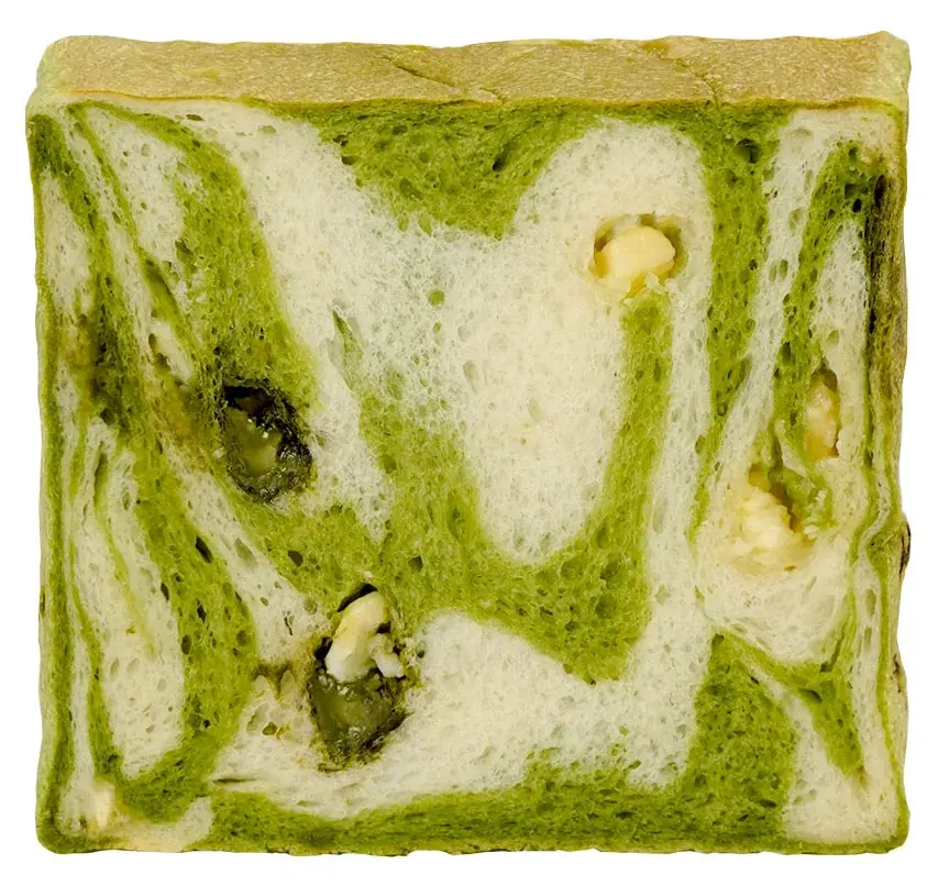 抹茶とショコラが織りなす、冬限定の和スイーツ食パン！「宇治抹茶薫るショコラ食パン」を期間限定発売します。 画像 3