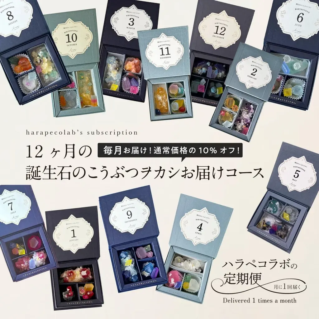 誕生石を味わう12ヶ月。毎月届く「誕生石スイーツ定期便」を1月5日より20名限定で募集開始 画像 2