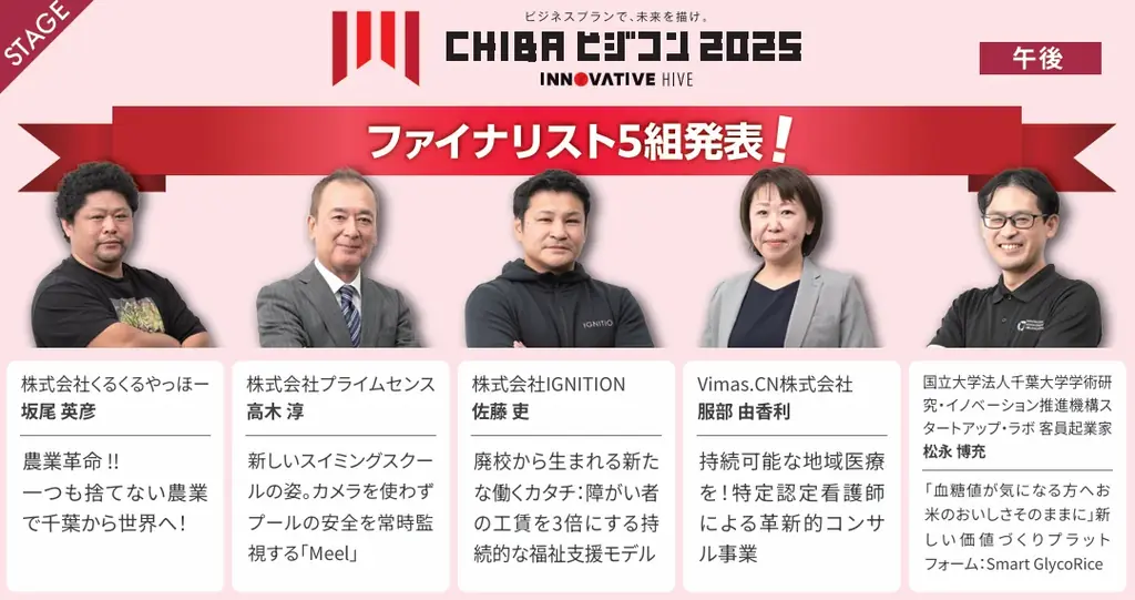 ちば起業家大賞は「誰の手」に！？千葉県最大級の起業フェス開催『ちば起業家大交流会 in 幕張メッセ』2026年1月19日(月)開催！＜参加無料＞ 画像 2