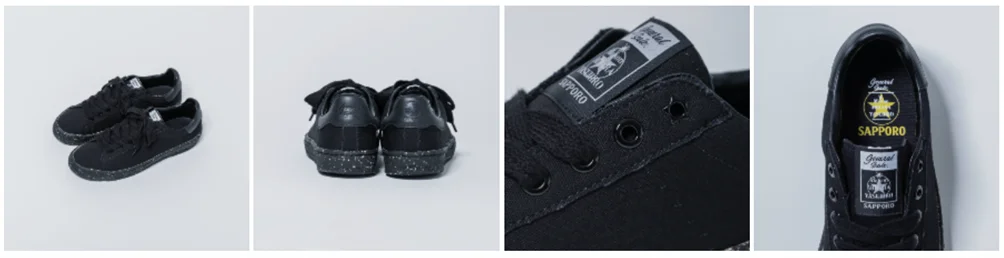 ECショップ「サッポロ生ビール黒ラベル THE SHOP」にて、Maison MIHARA YASUHIROを手がける三原康裕氏が制作するコラボレーションスニーカーを1月5日(月)から予約受注開始！ 画像 2