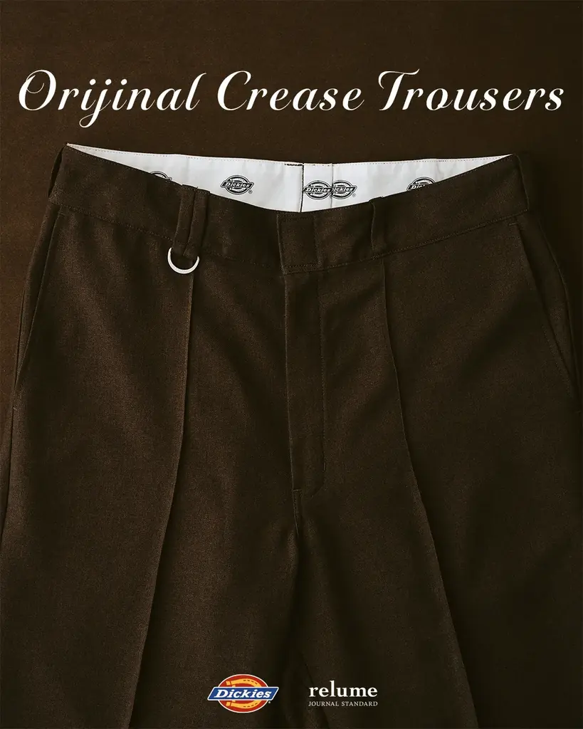 先行予約で完売。Dickies × JOURNAL STANDARD relume 別注スラックスがリリース。 画像 3