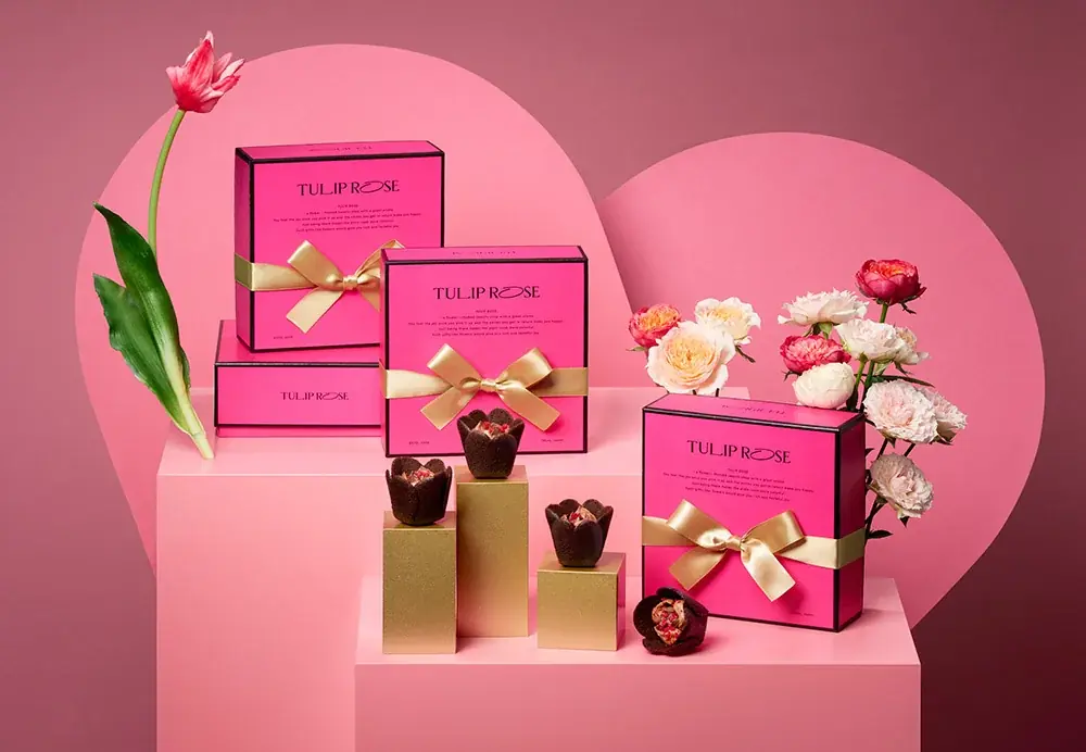 【TOKYOチューリップローズ】ショコラなのに天然のローズの香り。バレンタイン新作『チューリップローズ ショコラ・フルコース』誕生 画像 1