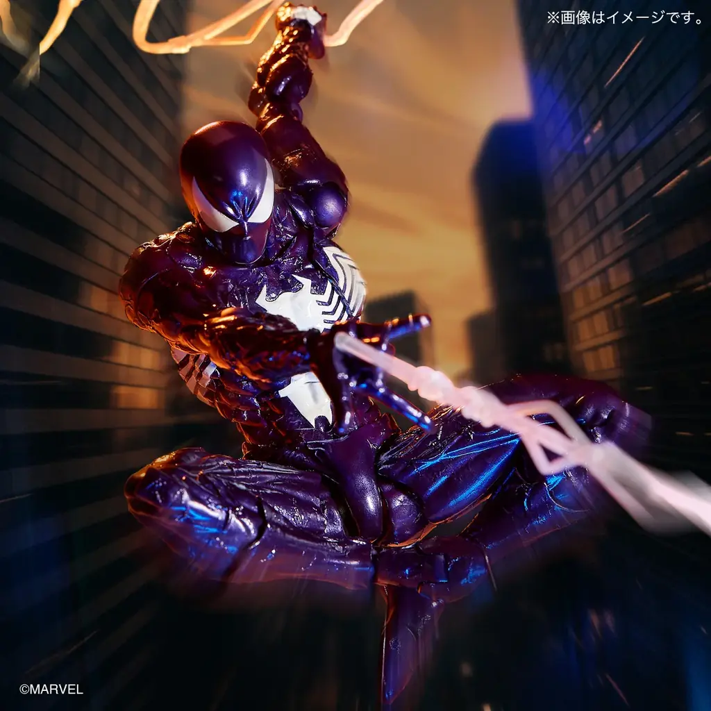 パープルスーツの「シンビオート・スパイダーマン」がアクションフィギュアに！ 画像 11