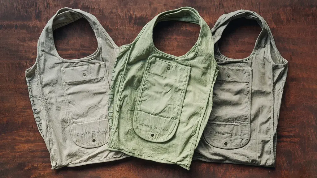 葡萄染めショッピングバッグ