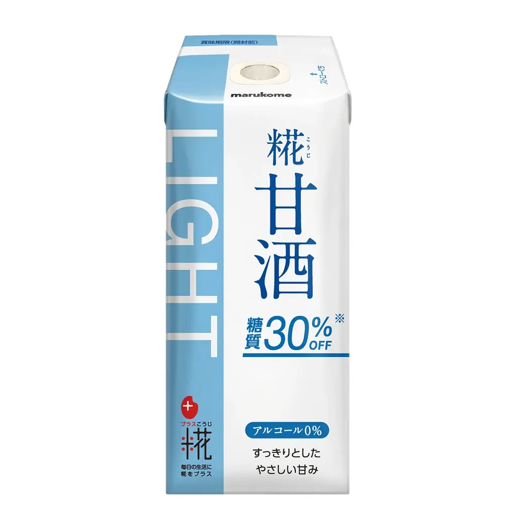 「糖質オフ」なのに甘酒好きが満足。甘酒愛飲者の6割超が「普段飲む甘酒と同等以上のおいしさ」と評価。糖質を気にせず、甘酒好きも納得のさわやかな味わい。 画像 4