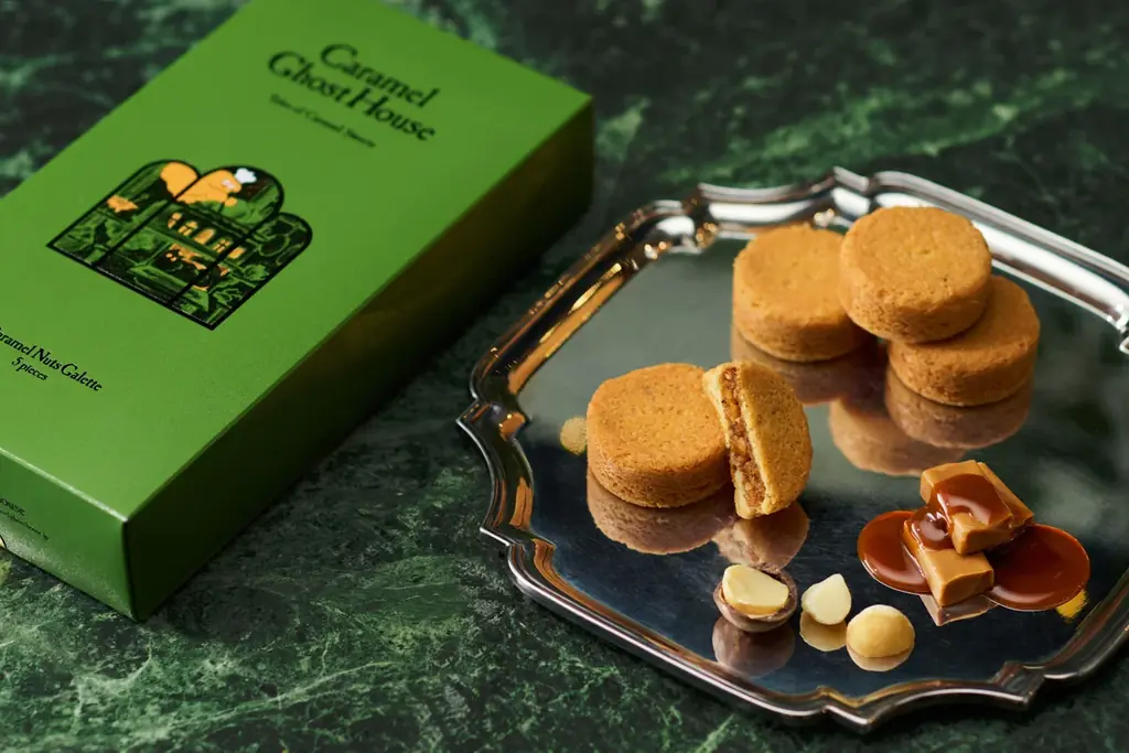≪期間限定≫”とろけるキャラメル”と”ショコラの深み”のマリアージュ。【キャラメルゴーストハウス】より、『キャラメルサンドクッキー ショコラ』が新登場！ 画像 4