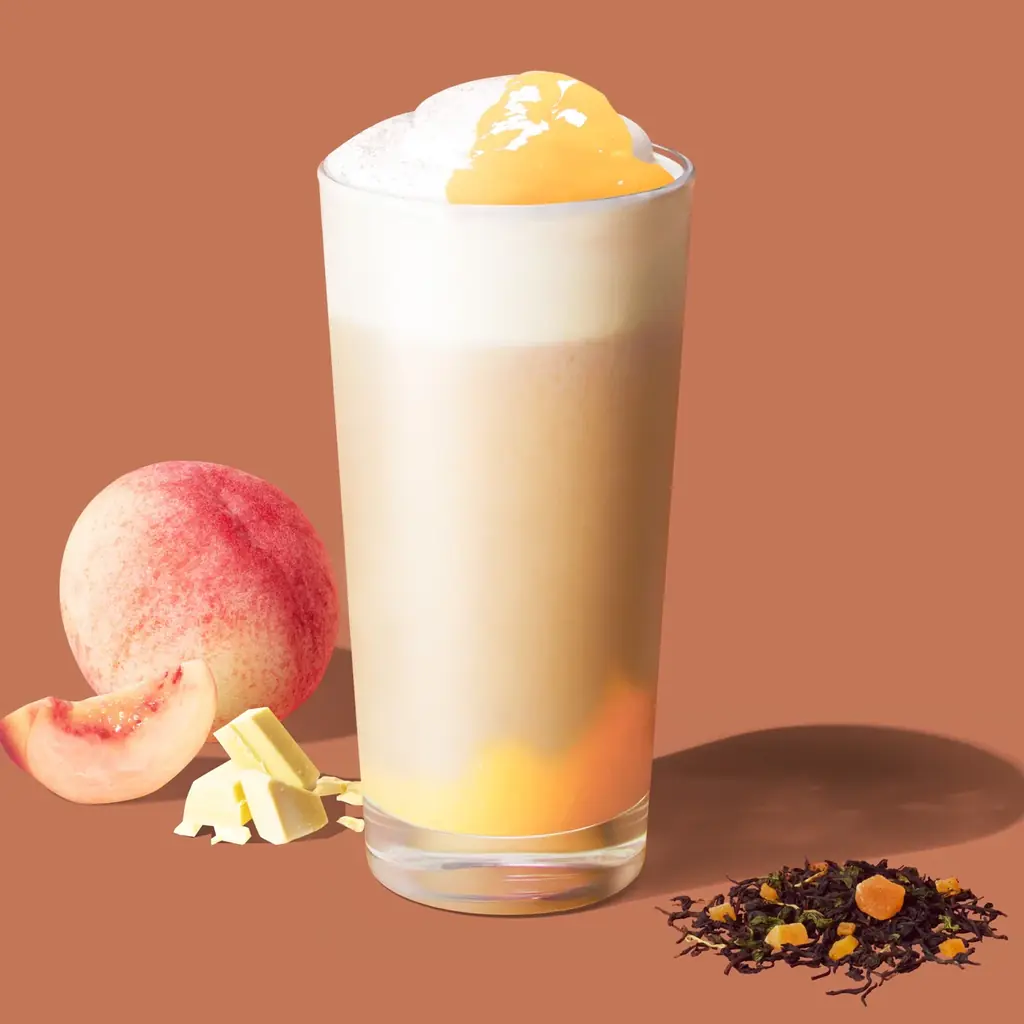 ティーを楽しむ「スターバックス ティー & カフェ」からホワイトピーチを使用した “White” ジョイフルメドレーのティービバレッジが登場 画像 3