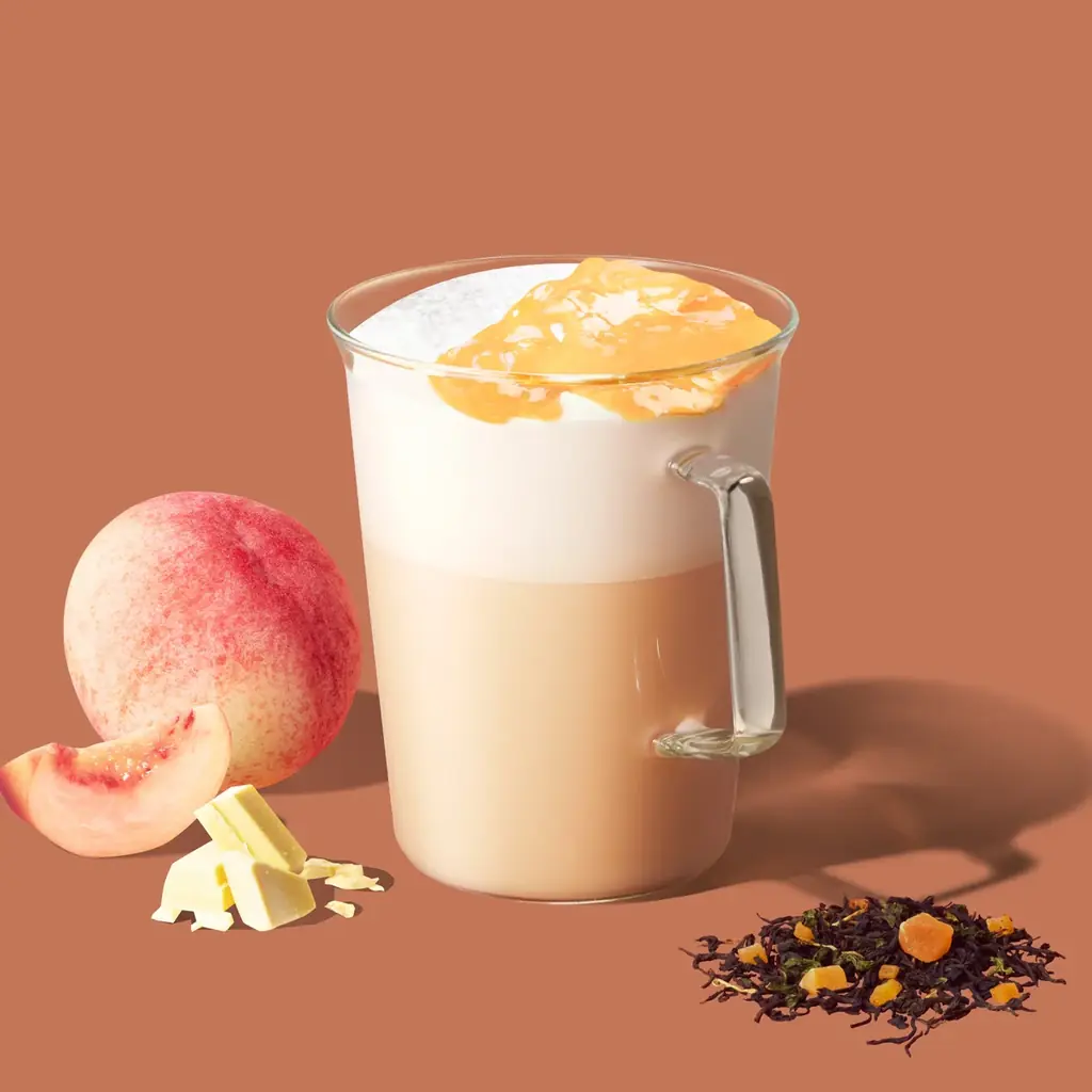 ティーを楽しむ「スターバックス ティー & カフェ」からホワイトピーチを使用した “White” ジョイフルメドレーのティービバレッジが登場 画像 4